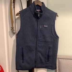 Navy Patagonia Better Sweater Vest size medium